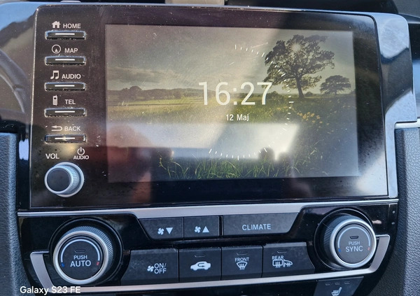 Honda Civic cena 79000 przebieg: 76700, rok produkcji 2020 z Siedlce małe 497